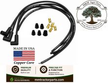 Spark plug wire set 3 Cylinder Tractor - USA Made Premium Copper Core